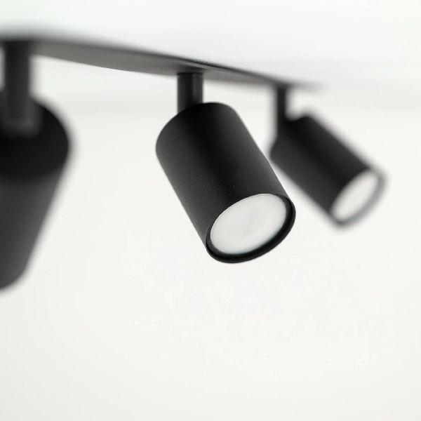 Podtynkowa lampa spotlight Nex 10800 tubki na belce czarny