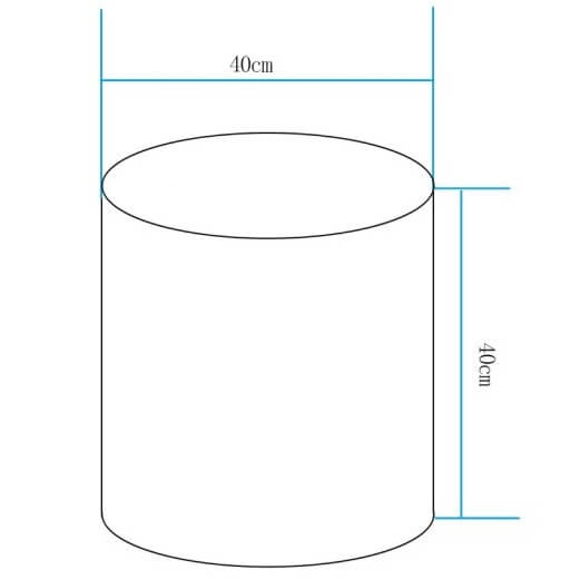 Stojąca lampa ogrodowa stolik Tube ES-SF051 LED 5W RGBW IP65 tuba biała