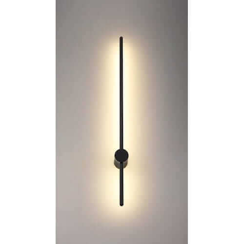 Kinkiet LAMPA ścienna CGZENW2 COPEL metalowa OPRAWA loftowa LED 24W 3000K pręt czarny