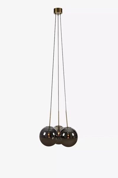 Lampa sypialniana Dione 108417 szklane kule wiszące czarne