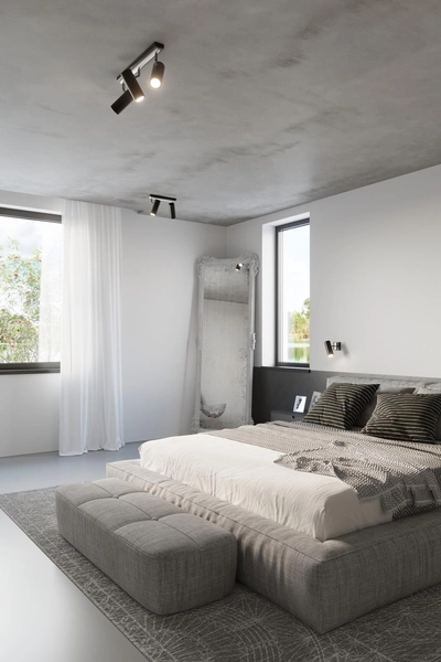 Reflektorowa LAMPA sufitowa Direzione SL.0500 Sollux regulowana OPRAWA listwa spot tuby czarne