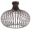 Sufitowa druciana lampa Mateo 63370111X do salonu czarna