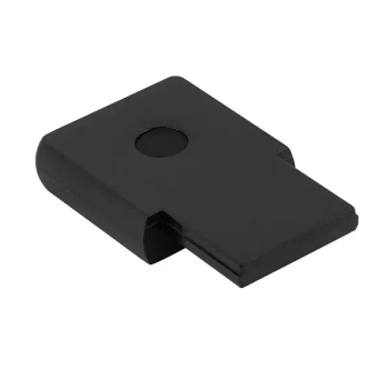 Zaślepka końcowa do szyn niskonapięciowych 11327 czarny