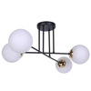 Przysufitowa lampa loftowa ISLA K-4914 Kaja szklane kule balls białe czarne