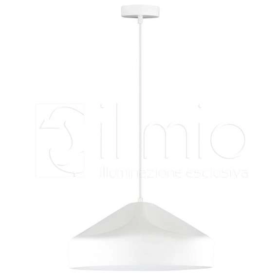 Minimalistyczna LAMPA wisząca GAVLE 307521 Il mio metalowa OPRAWA zwis biały