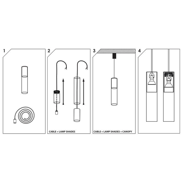 Klosz do lampy  Cameleon 8543 Nowodvorski szklany mosiądz przezroczysty
