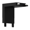 Narożny łącznik do systemu szyn magnetycznych Slim Magnetic ML2213 czarny