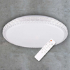 Plafon LAMPA sufitowa IRINA 310767 Polux glamour OPRAWA okrągła LED 36W 2700-6500K z efektem gwiazd biały
