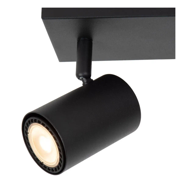 Lampa sufitowa regulowana AMIGO 53910/03/30 z reflektorkami czarny