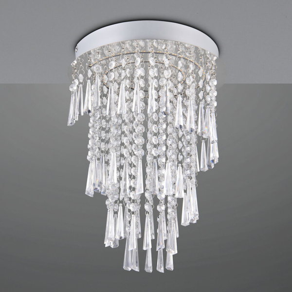 Sufitowa lampa Pomp R67341106 LED 18W 2700-6500K przezroczysty chrom