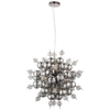 Designerska lampa wisząca L&-181583 Light& szklana bubbles chrom