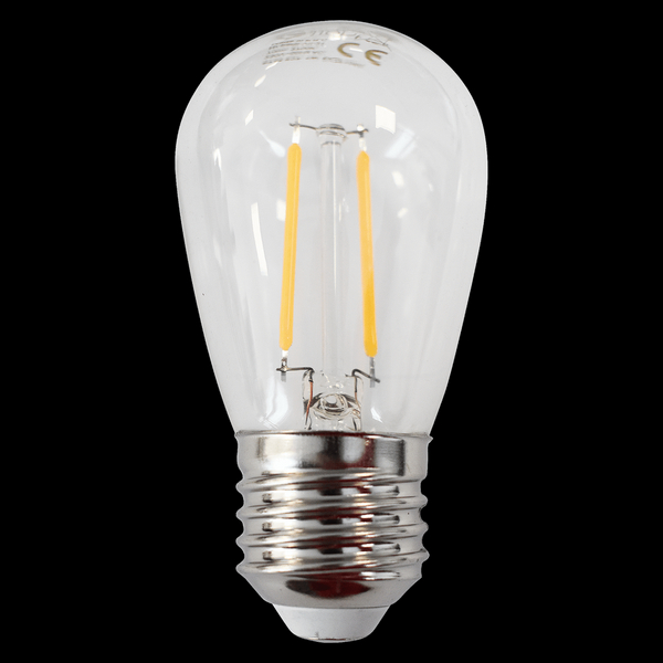 Retro żarówka filamentowa LED 1W ST45 E27 2700K ciepła