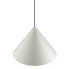 Zwisowa lampa z kloszem Zenith 10878 Nowodvorski nad stół jedwabisty szary