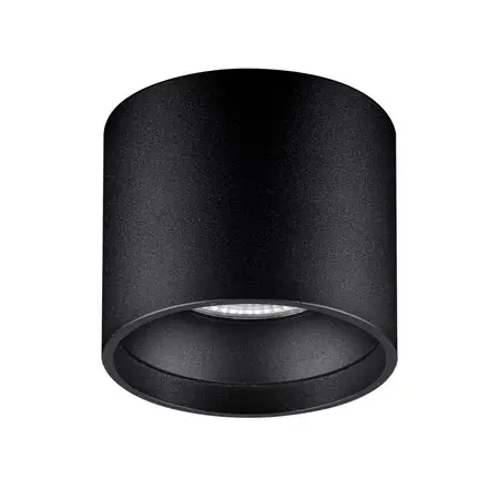 Sufitowa lampa spot CENVARO LE45515 LED 16W 3000K tubka metalowa czarna