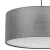 Lampa zwisowa do gabinetu Earth 4654 round walec okrąg grafitowa