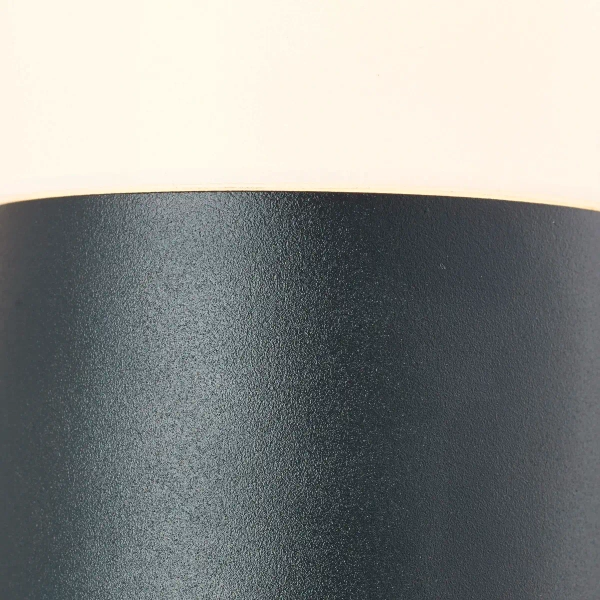 Lampa elewacyjna z czujnikiem ruchu Aberdeen 96417/63 IP44 antracyt biały