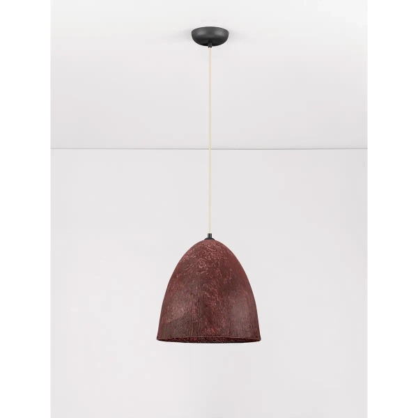 Nowoczesna lampa sufitowa TALVORA LE45312 do salonu czerwony