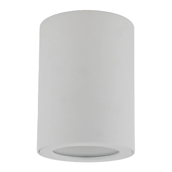 Sufitowa lampa natynkowa Ligno 10932 tuba okrągły IP44 biały