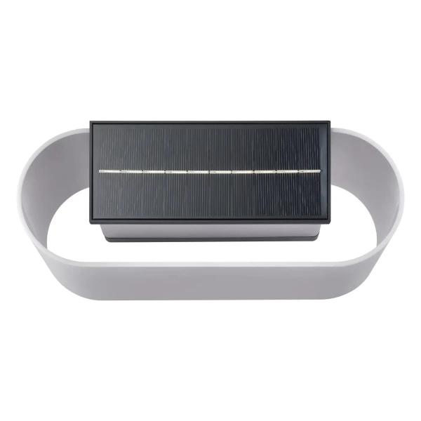 Solarna lampa ścienna Piola 2418051001 LED 5W 3000K IP44 biała