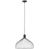 Druciana lampa wisząca Blacky 99392/06 nad stół czarny