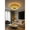 Sufitowa lampa glamour SAVOY MSE1501100530 LED 53W 3000K złota