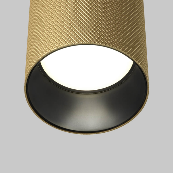 Sypialniana lampa sufitowa Artisan C080CL-01-GU10-MG Maytoni tuba złoty
