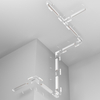 Nasufitowy magnetyczny szynoprzewód Exility TRX034-412W 2m biały