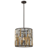 LAMPA wisząca GEMMA HK-GEMMA-P-B-VBZ Elstead HINKLEY glamour OPRAWA kryształowa brąz bursztynowa przezroczysta