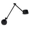 Kinkiet ścienny czarny MOLLY AZ6807 1xLED 6W 3000K regulowany