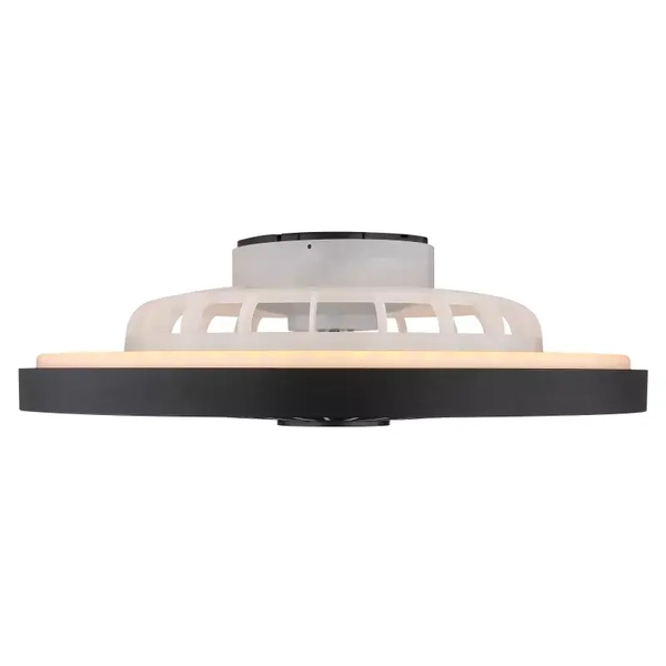 Sufitowa lampa wentylator BLIZZAK 3653 LED 45W 3000-6500K czarny biały