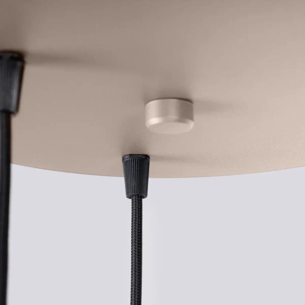 Potrójna lampa wisząca HALO SL.1745 ryflowana kaszmirowa