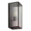 Elewacyjna lampa Gardena Moderno ABR-KZM-E27 Abruzzo szkło IP44 czarny