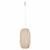 Lampa wisząca Puket 11160 pleciona lampion krata japandi bambusowa biała