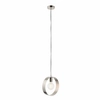 Minimalistyczna lampa wisząca nad stół Hoop 90454 Endon nikiel