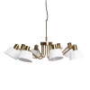 Wisząca lampa Dali ABR-Z8XE14-DALI regulowana biała złota