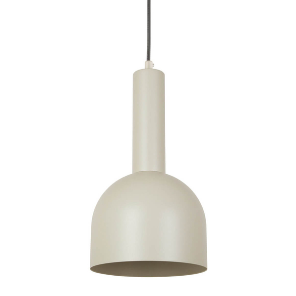 Lampa wisząca nad stół Vitrum 41104 do jadalni kopuła beżowa