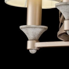 LAMPA sufitowa VITTORIA H004CL-05BG Maytoni abażurowa OPRAWA klasyczna złota