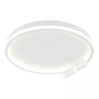 Ringowa lampa sufitowa 22015 LED 61W 3000K okrągła do jadalni biały