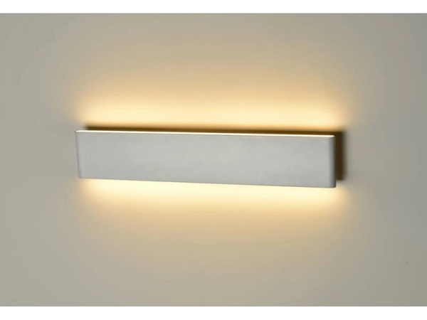 Sypialniany kinkiet metalowy Norman LED 13W listwa biała