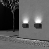 Kinkiet ścienny zewnętrzny Pull O412WL-L5GF3K IP54 LED 5W 3000K grafitowy