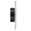 Kinkiet ścienny nowoczesny NYX ST-8293W/20 czarny metalowy LED 9W 3000K 20cm na korytarz