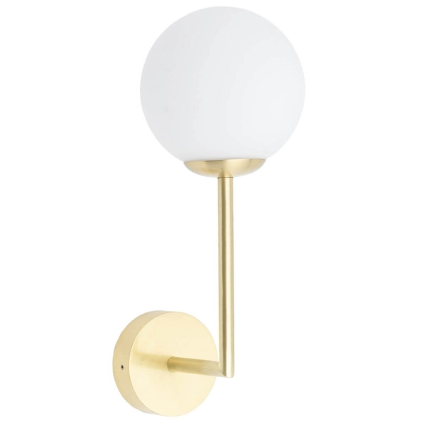 Kinkiet ścienny Agave 10526 LED 10W 3000-4000K IP44 kula miedziany biały