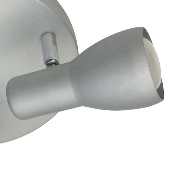 LAMPA sufitowa PICARDO 98-44242 Candellux reflektorowa OPRAWA regulowana szara srebrna