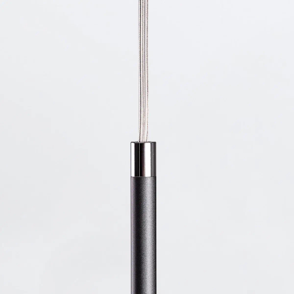 Wisząca lampa drewniana Orbit QN-ORBIT-P-M-TEAK kula brązowy biały