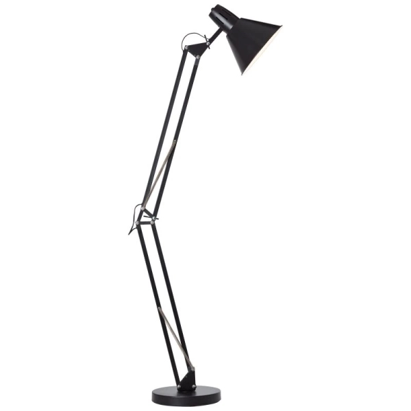 Biurkowa lampa regulowana Winston 92710/06 na stół metalowa czarny