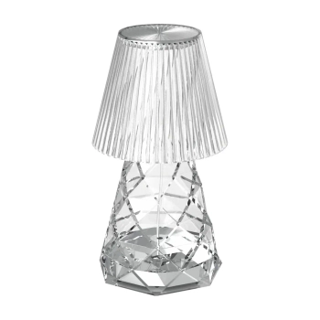 Lampka nocna na taras glamour LOLA 3116 LED 1,5W 3000K IP44 przezroczysta