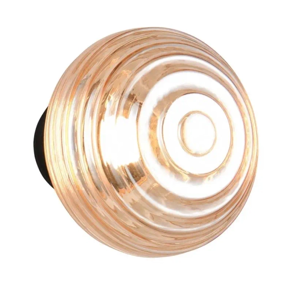 Kinkiet na ścianę EARL R27771113 LED 1,5W 3000K bursztynowy czarny