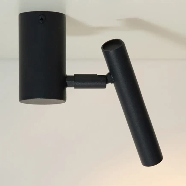 Biurowa lampa sufitowa Sopel 41470 ruchoma tubka grafitowa