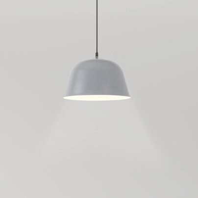 Industrialna lampa wisząca Malia 3095 szary zwis nad wyspę kuchenną