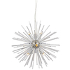 Designerska LAMPA wisząca SOLEIL 108049 Markslojd loftowa OPRAWA metalowy ZWIS pręty explosion srebrne